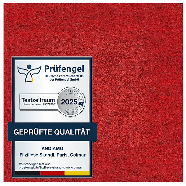 Andiamo Teppichfliese "Skandi, selbstklebend" rechteckig 4 mm Höhe 40x40 cm günstig online kaufen