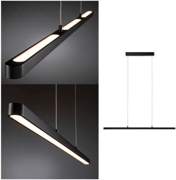 Paulmann LED Pendelleuchte Lento, LED fest günstig online kaufen