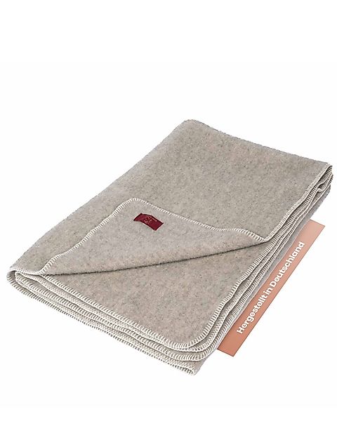 Wohndecke Puristische Schafwolldecke Gotland aus 100% günstig online kaufen