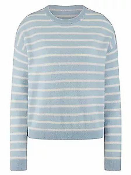 Rundhals-Pullover include blau günstig online kaufen