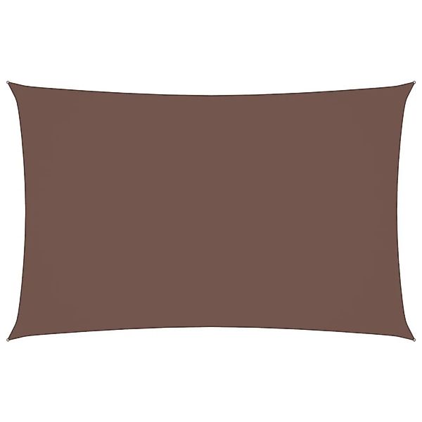 vidaXL Sonnensegel Oxford-Gewebe Rechteckig 2x5 m Braun 135809 günstig online kaufen