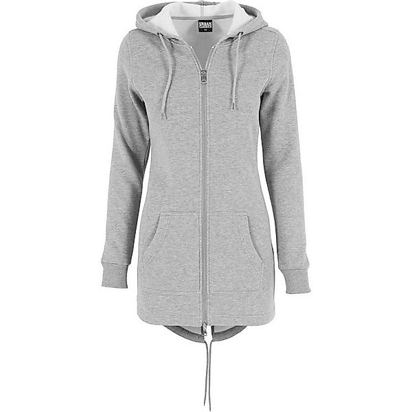 URBAN CLASSICS Sweatshirt Urban Classics Damen Ladies Sweat Parka günstig online kaufen