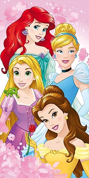 Disney Princess Strandtuch Badehandtuch 70x140 cm günstig online kaufen