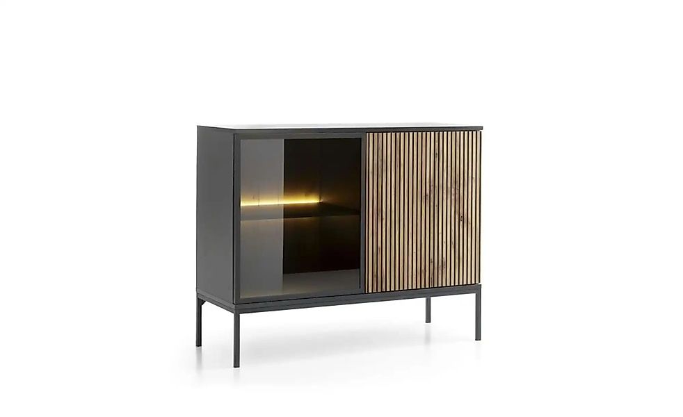 Sideboard  Sentino ¦ schwarz ¦ Maße (cm): B: 103,5 H: 83,2 Kommoden & Sideb günstig online kaufen