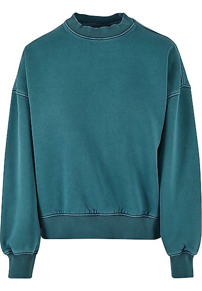 URBAN CLASSICS Sweater Urban Classics Damen Ladies Oversized Stone Washed C günstig online kaufen