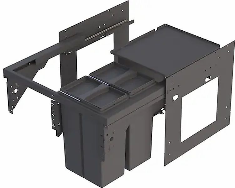 Schütte Mülltrennsystem »Aquastar«, 2 Behälter, zum Einbau, 60cm, 2 Fächer, günstig online kaufen