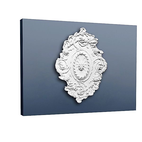ORAC DECOR R22 LUXXUS Ovale Decken-Wand-RoSette Dekor StuckroSette 77 x 52 günstig online kaufen