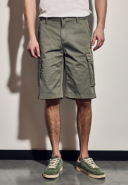 STREET ONE MEN Bermudas mit seitlichen günstig online kaufen