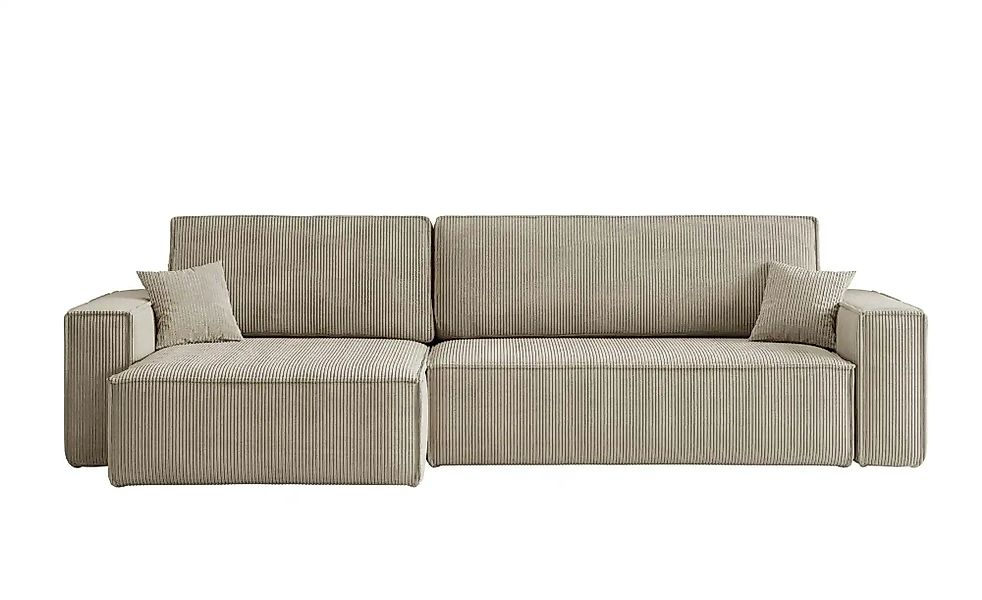 Ecksofa mit Schlaffunktion Carl ¦ beige ¦ Maße (cm): B: 272 H: 82 Polstermö günstig online kaufen