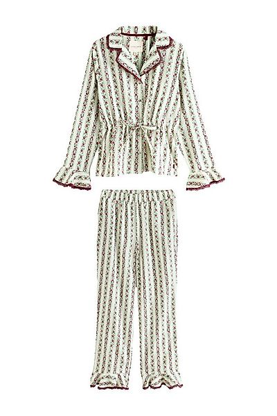LAURA ASHLEY Pyjama Laura Ashley weihnachtlicher Kelbrook Schlafanzug (2 tl günstig online kaufen