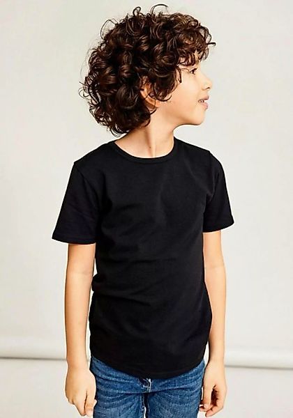 Name It T-Shirt NKMT-SHIRT SLIM 2P NOOS (Packung, 2-tlg., 2er-Pack) günstig online kaufen