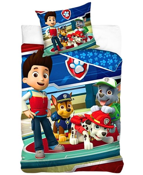 PAW PATROL Kinderbettwäsche, Baumwolle, 2 teilig, günstig online kaufen