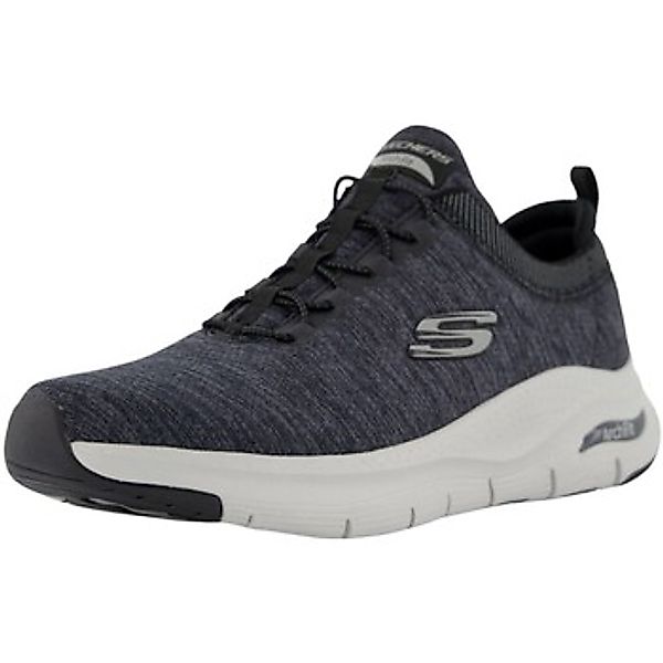 Skechers  Sneaker Sportschuhe Schnürhalbschuh Arch Fit-WAVEPORT 232301-BKGY günstig online kaufen