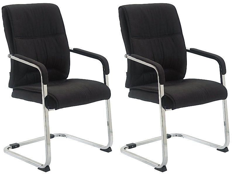 CLP Besucherstuhl Anubis Stoff (2er Set), günstig online kaufen