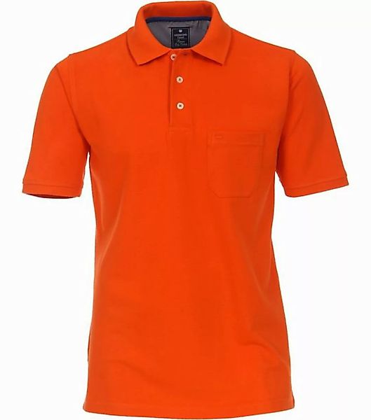 Redmond Langarm-Poloshirt Piqué Polo-Shirt günstig online kaufen