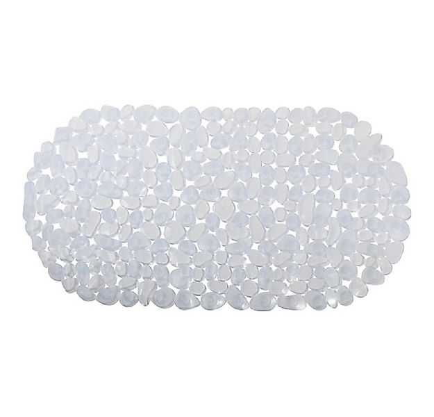 MSV Duschmatte KIESELSTEIN, mit Saugnäpfen, rutschfest, pflegeleicht, PVC, günstig online kaufen