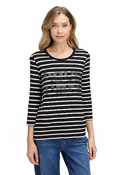 Betty Barclay 3/4-Arm-Shirt "Damen Ringelshirt mit Schmucksteinen", 1 Stk. günstig online kaufen
