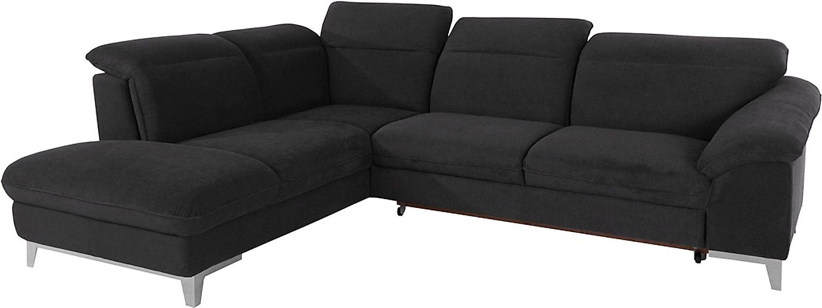 COTTA Polstergarnitur Teresa, (Set), Set: bestehend aus Ecksofa und Hocker, günstig online kaufen
