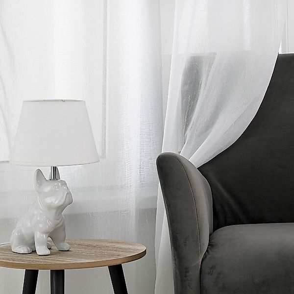 texpot Vorhang Vorhang Voile Crash halbtransparent günstig online kaufen