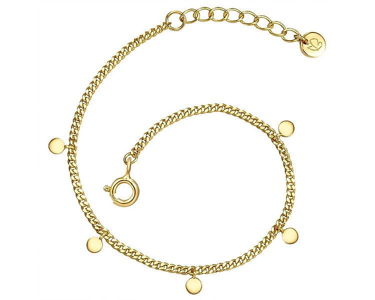 Glanzstücke München Panzerarmband GSM1337 (1-tlg), Armband Sterling Silber günstig online kaufen