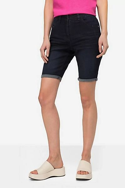 Laurasøn Regular-fit-Jeans Jeans-Shorts 5-Pocket Elastikbund günstig online kaufen