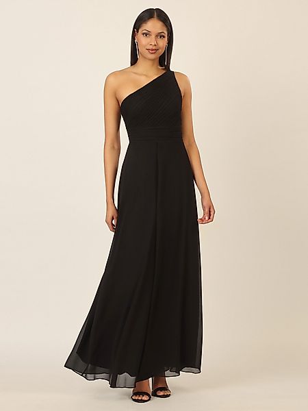 Apart Abendkleid mit Plissee- Drapierung vorne günstig online kaufen