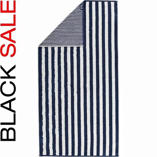 Cawö Handtücher Black Sale Doubleface 186 blau - 16 Handtücher Gr. 50 x 100 günstig online kaufen