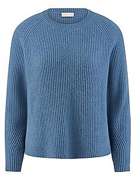 Rundhals-Pullover include blau günstig online kaufen