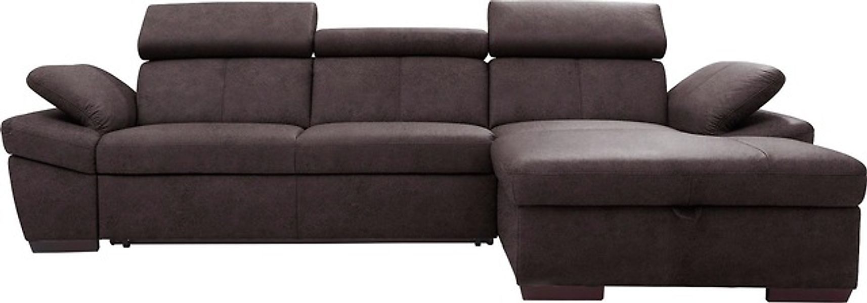 exxpo - sofa fashion Ecksofa »Salerno, Funktionssofa, Breite 280cm, hoher S günstig online kaufen