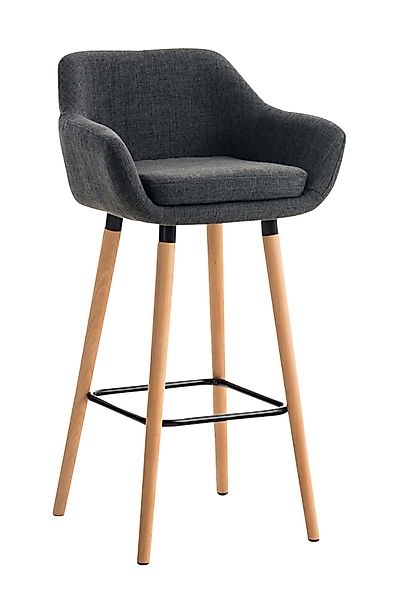 TPFLiving Barhocker Stoff (Barstuhl - Thekenhocker günstig online kaufen