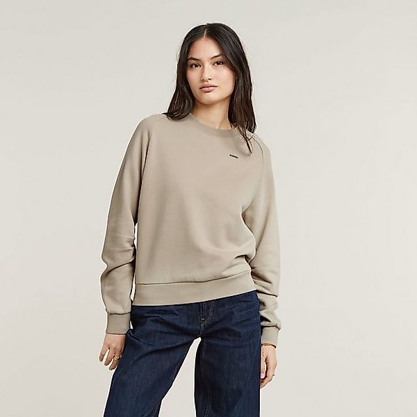 G-STAR Sweater Sleeve Construction mit Raffung günstig online kaufen