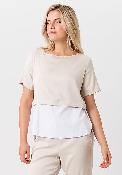 TUZZI Kurzarmshirt mit Layering-Effekt günstig online kaufen