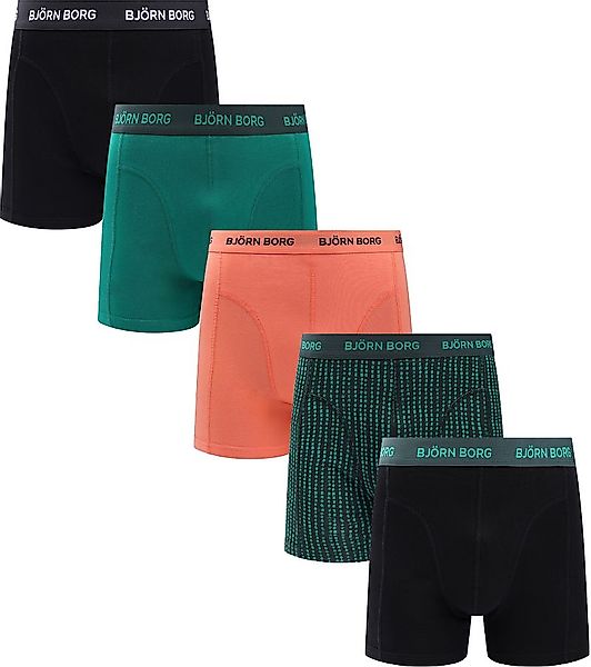 Bjorn Borg Boxers Cotton Stretch 5-Pack Multicolour - Größe L günstig online kaufen