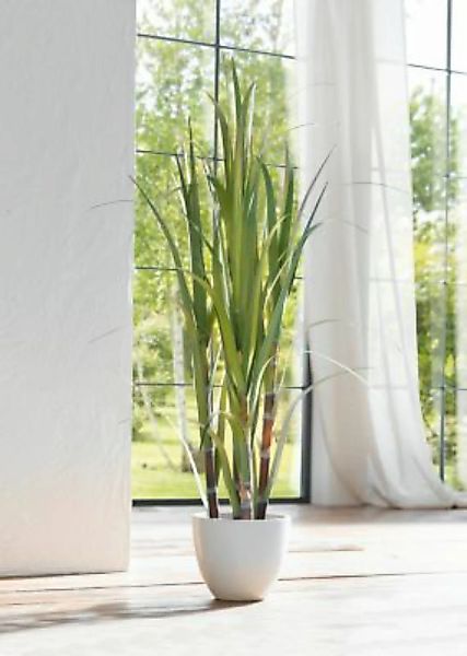 HOME Living Deko-Topfpflanze Bambus Kunstpflanzen bunt günstig online kaufen