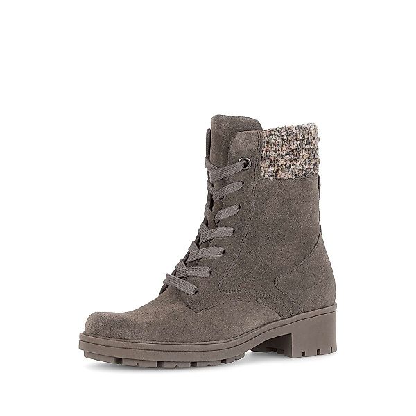 Gabor Schnürstiefelette Materialmix Leder/Lederimitat Schnürstiefelette günstig online kaufen