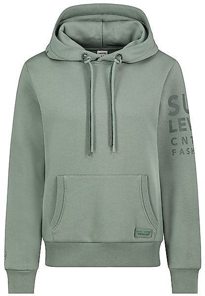 SUBLEVEL Hoodie mit Kängurutasche und Logo-Print günstig online kaufen