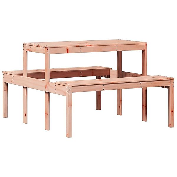 vidaXL Gartentisch Picknicktisch 110x134x75 cm Massivholz günstig online kaufen