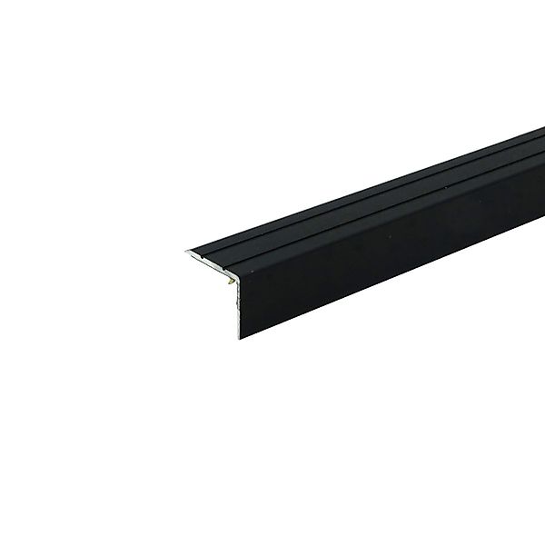 Döllken Treppenwinkelprofil sk 900 mm x 25 mm x 20 mm Schwarz günstig online kaufen