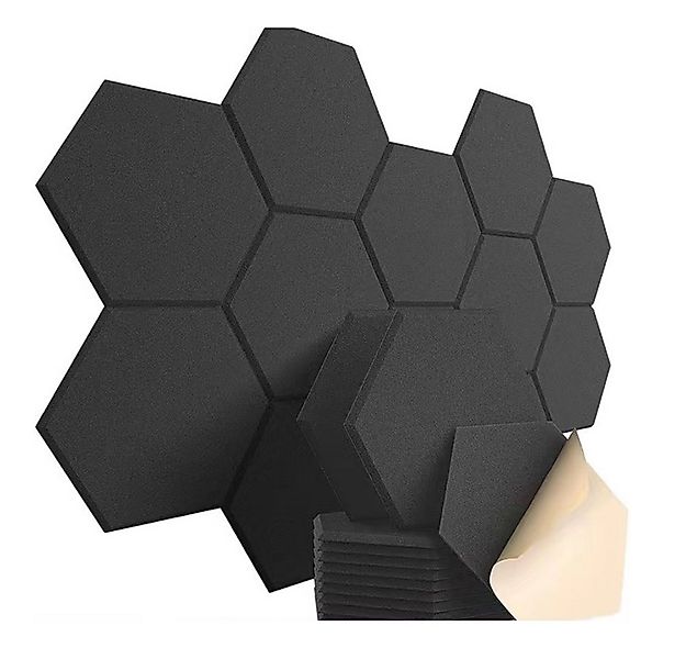 PFCTART Schallschutzpaneel Sechseckige akustische Absorptionsplatte aus Pol günstig online kaufen