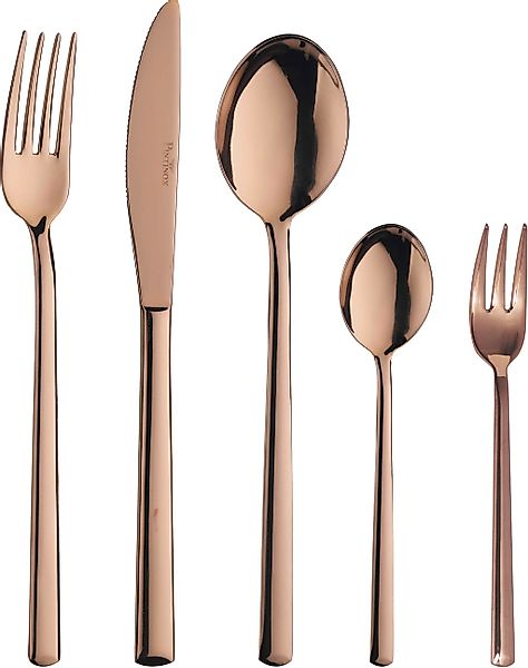 PINTINOX Besteck-Set "Synthesis Treasure Bronze" Optik Bronze PVD Beschicht günstig online kaufen