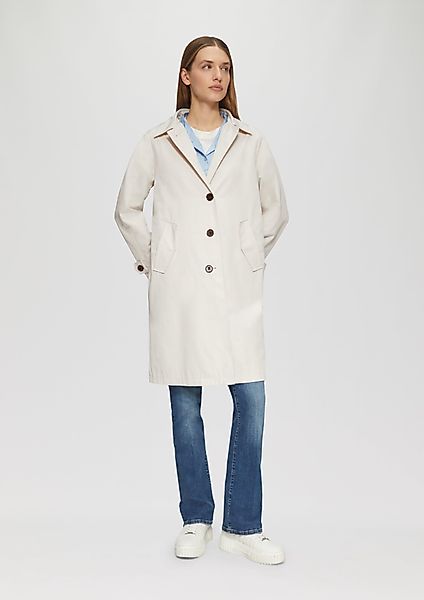 s.Oliver Funktionsmantel Carcoat mit Rückenschlitz und günstig online kaufen