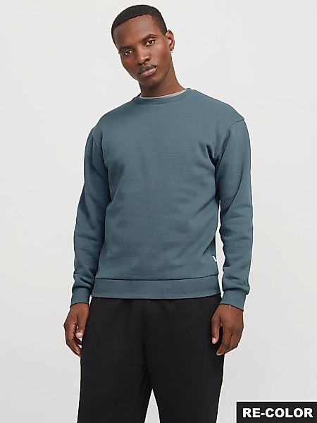 Jack & Jones Sweatshirt "JJEBRADLEY mit Rippbündchen für Alltag und Freizei günstig online kaufen