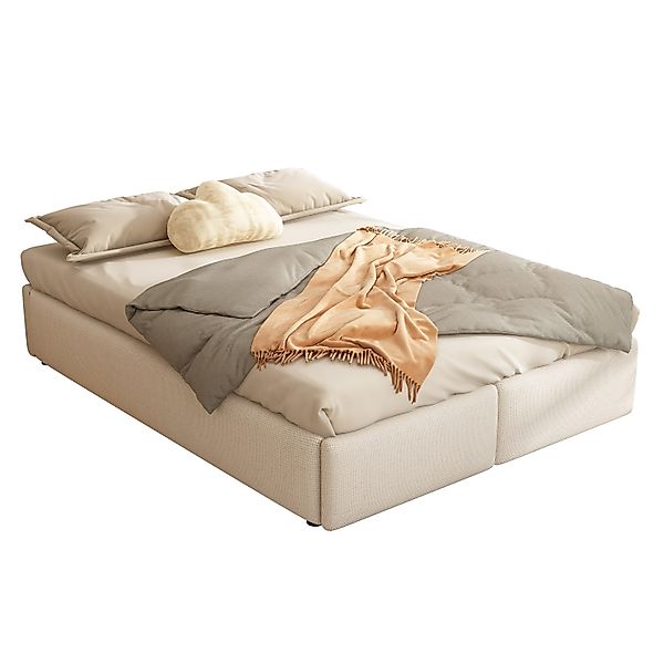 Welikera Palettenbett 140*200cm Plattformbett,ohne Kopfteil,mit hydraulisch günstig online kaufen