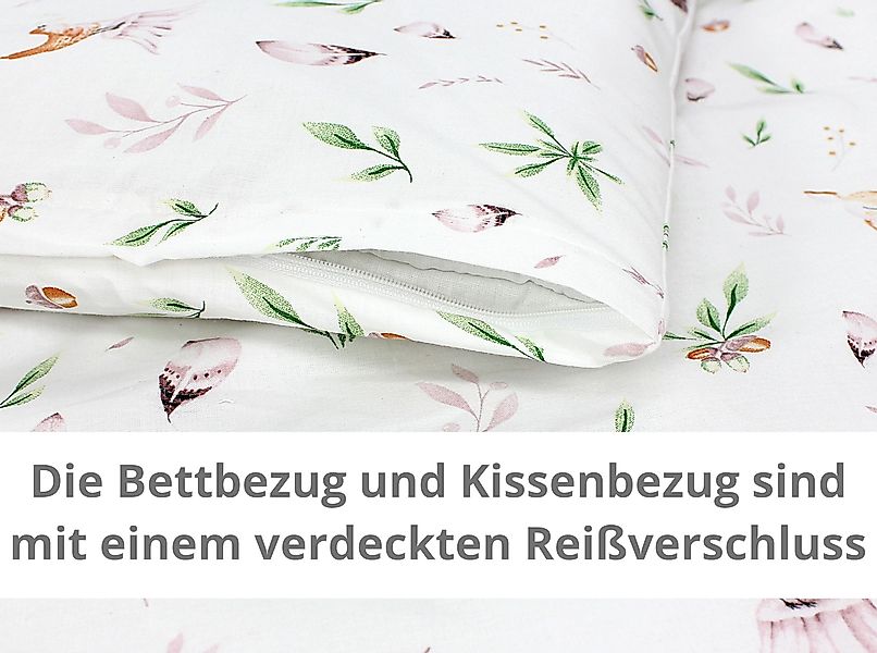 TupTam Babybettwäsche Baby Wiegenset 4-teilig Bettwäsche-Set: günstig online kaufen