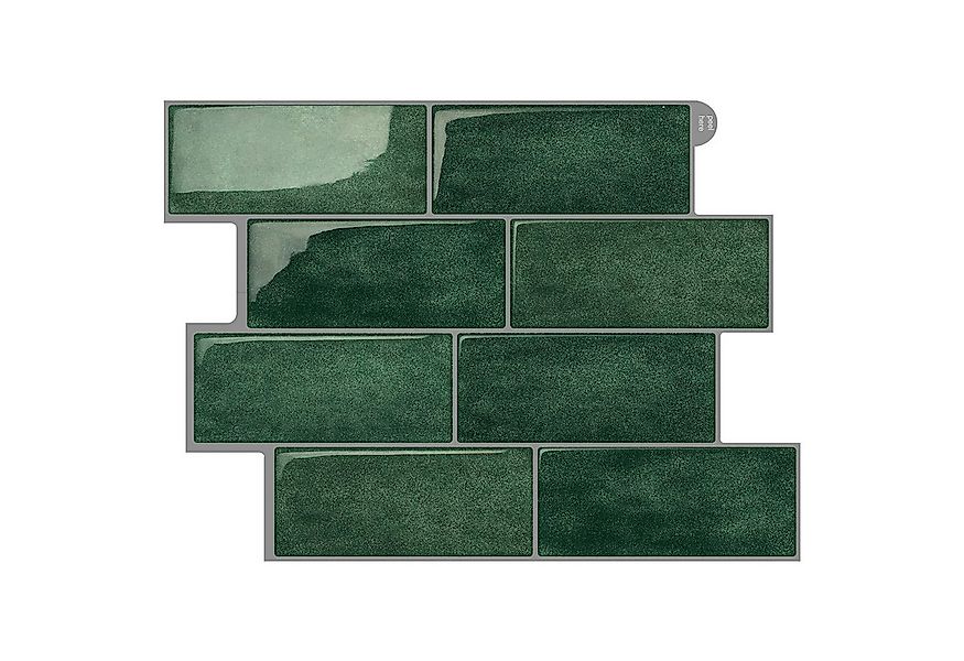 Coonoor Küchenrückwand Folie selbstklebend, Spritzschutz Küche, (1-tlg), Fl günstig online kaufen