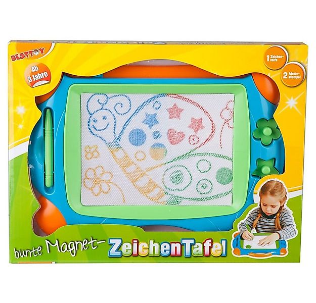 Besttoy Magnettafel Magnet Zeichentafel mit bunter Zeichenfläche günstig online kaufen