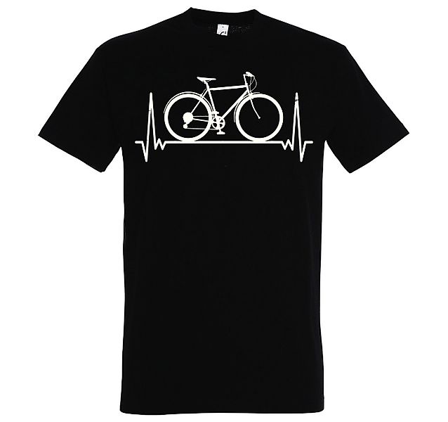 Youth Designz T-Shirt Heartbeat Fahrrad Herren Shirt mit lustigem Fahrrad F günstig online kaufen