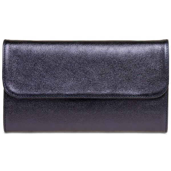 Caspar Clutch Abendtasche Metallic Leder Damen günstig online kaufen