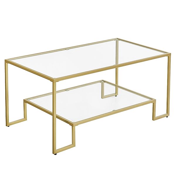 VASAGLE Couchtisch, Sofatisch mit Stauraum, 100 günstig online kaufen
