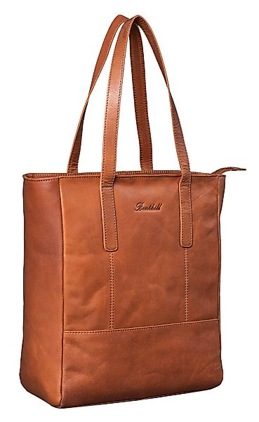Benthill Shopper Damen Echt Leder Handtasche günstig online kaufen